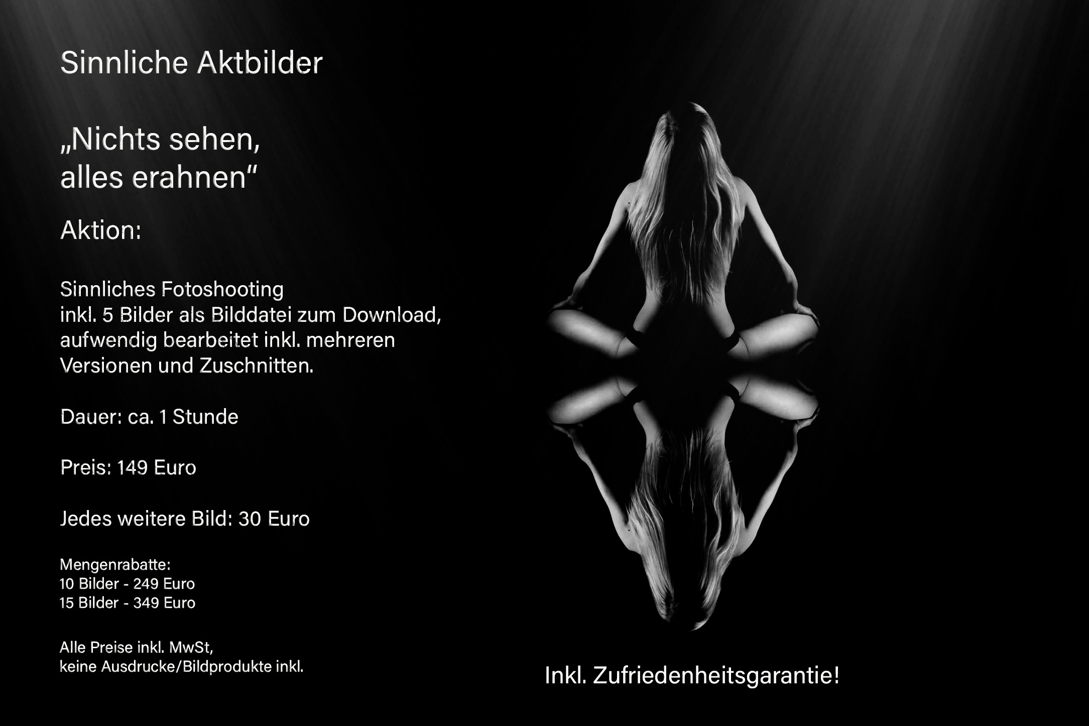 Aktfotograf Erotikfotograf Fotograf Trier Bitburg Luxemburg
